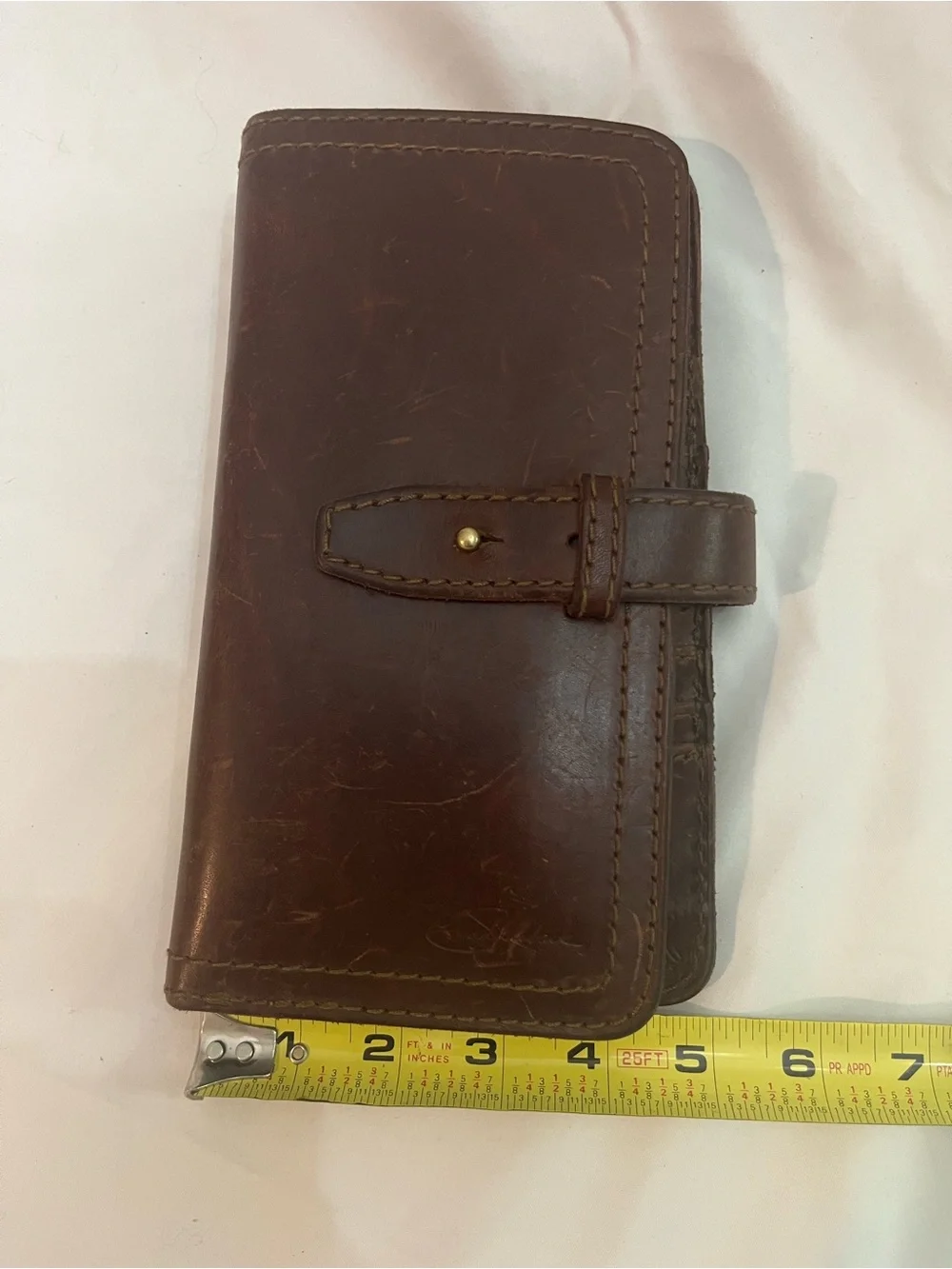 Saddleback Leather Big Wallet in Chestnut